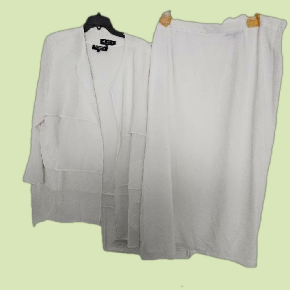 Montee' Collections White 3pc Dress